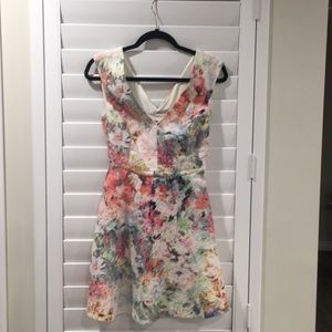 Floral dress for day time events
